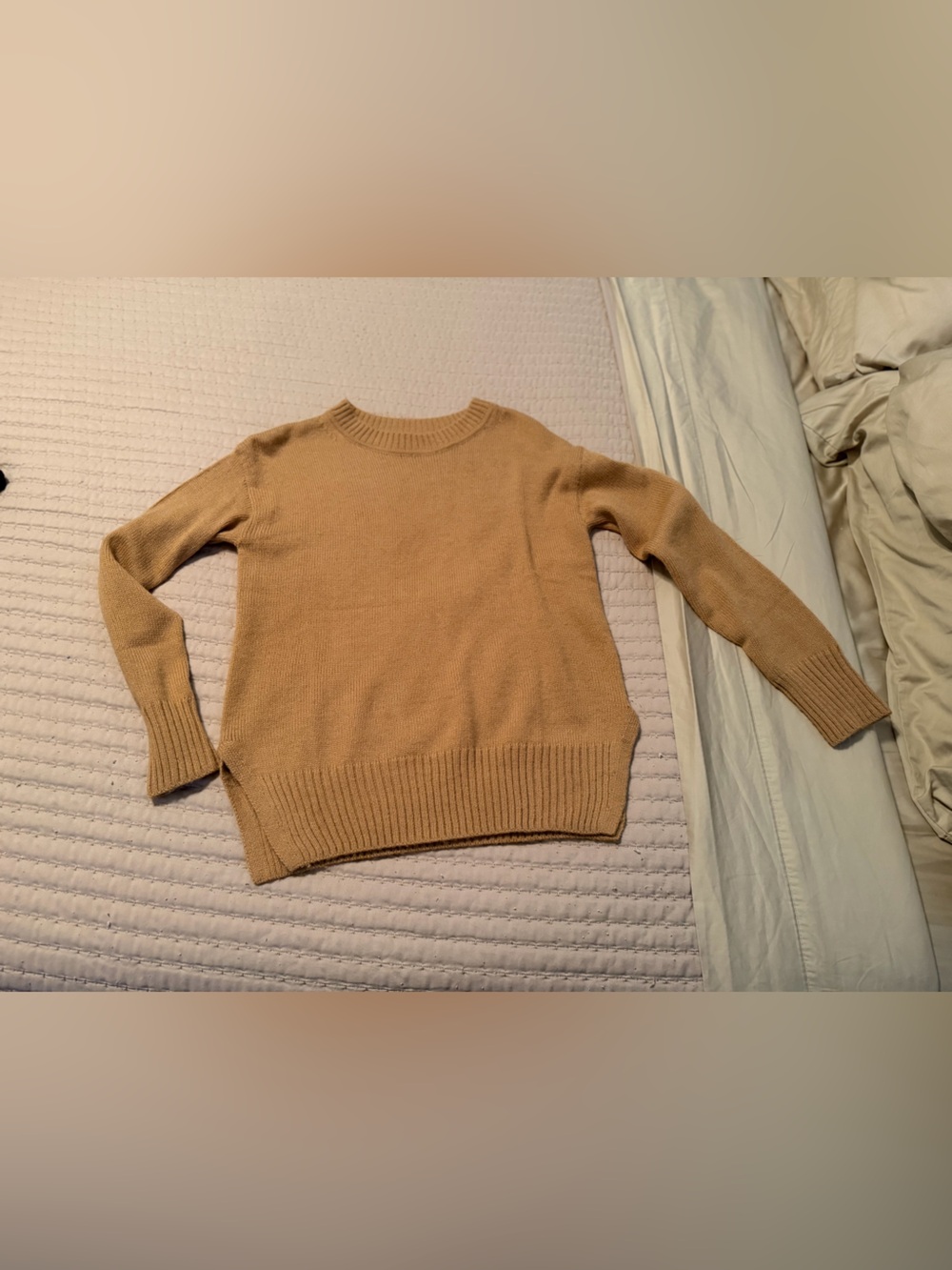 Banana Republic Camel Crewneck Sweater